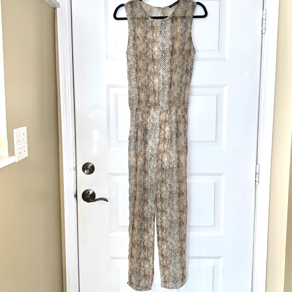 Animal print Jumpsuit